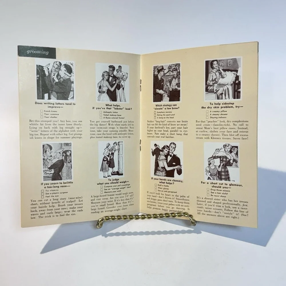 Kimberly Clark Corp 1946 1956 Vintage Paper Ephemera‎ Pamphlets for Young Women